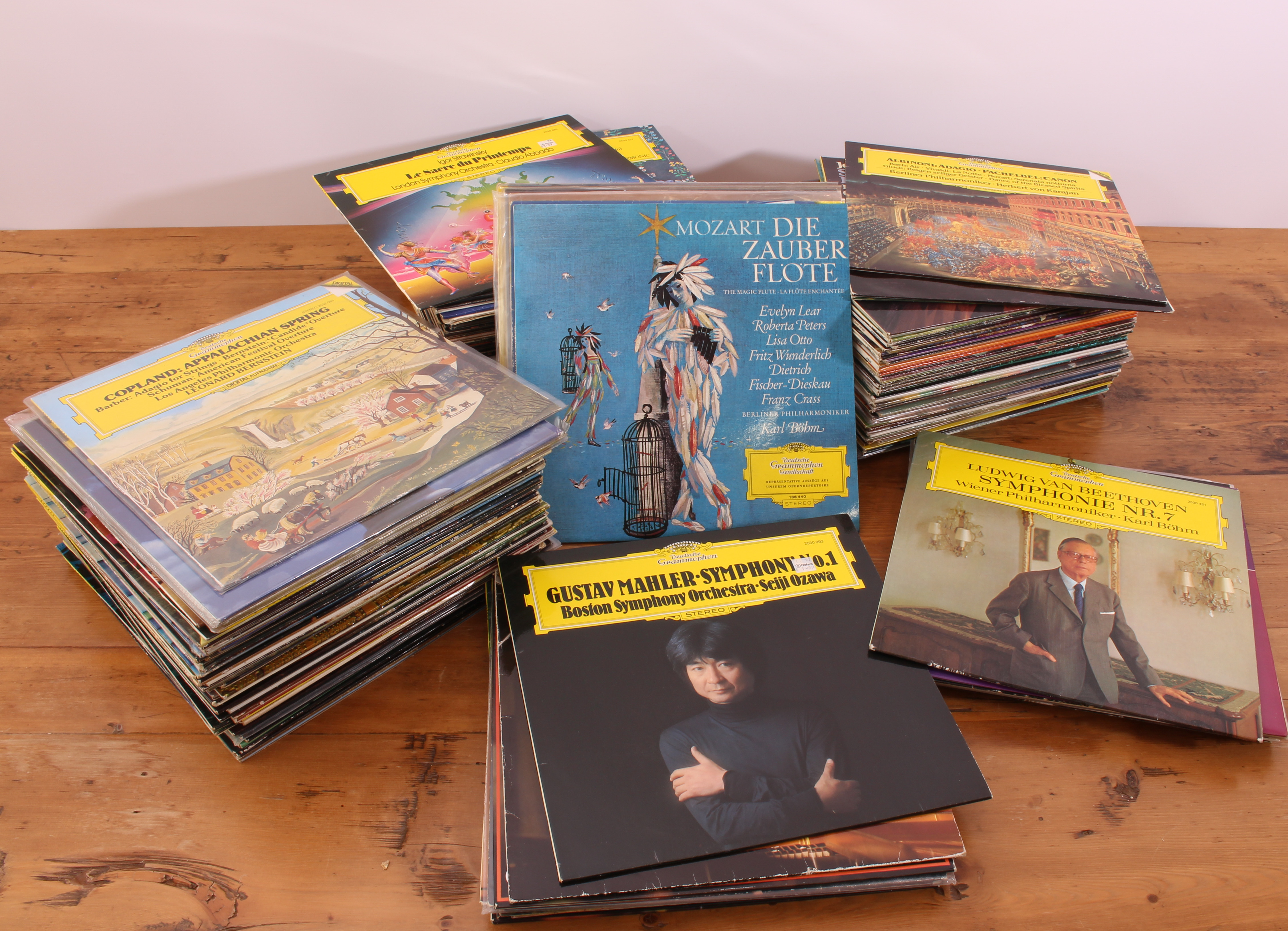 Over 120 Classical stereo records all on His Master's Voice Records many with the prefix ASD.