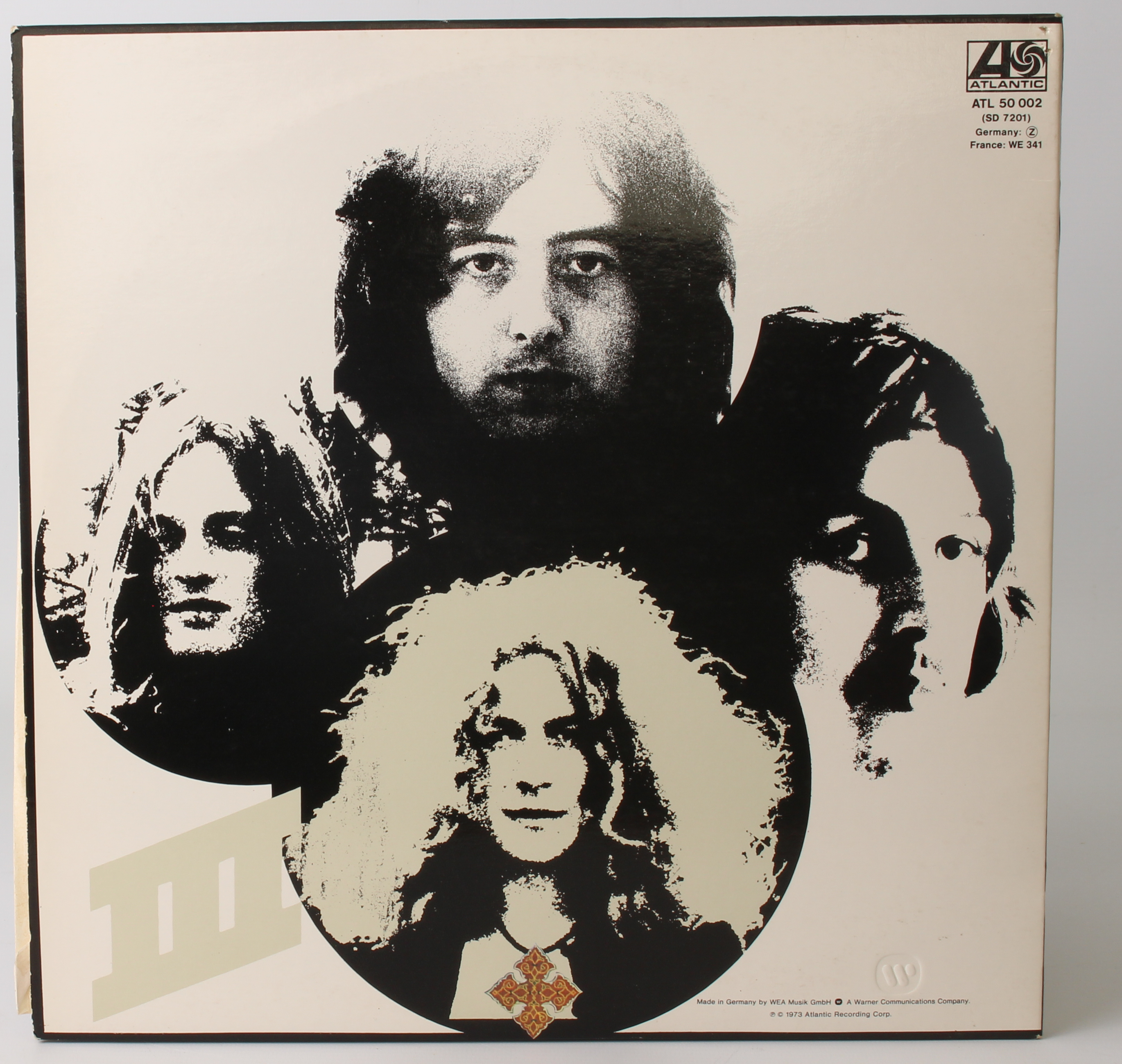 9 albums by Led Zeppelin to include: Led Zeppelin 1; Led X III x 2 (both with working wheel and - Image 4 of 6