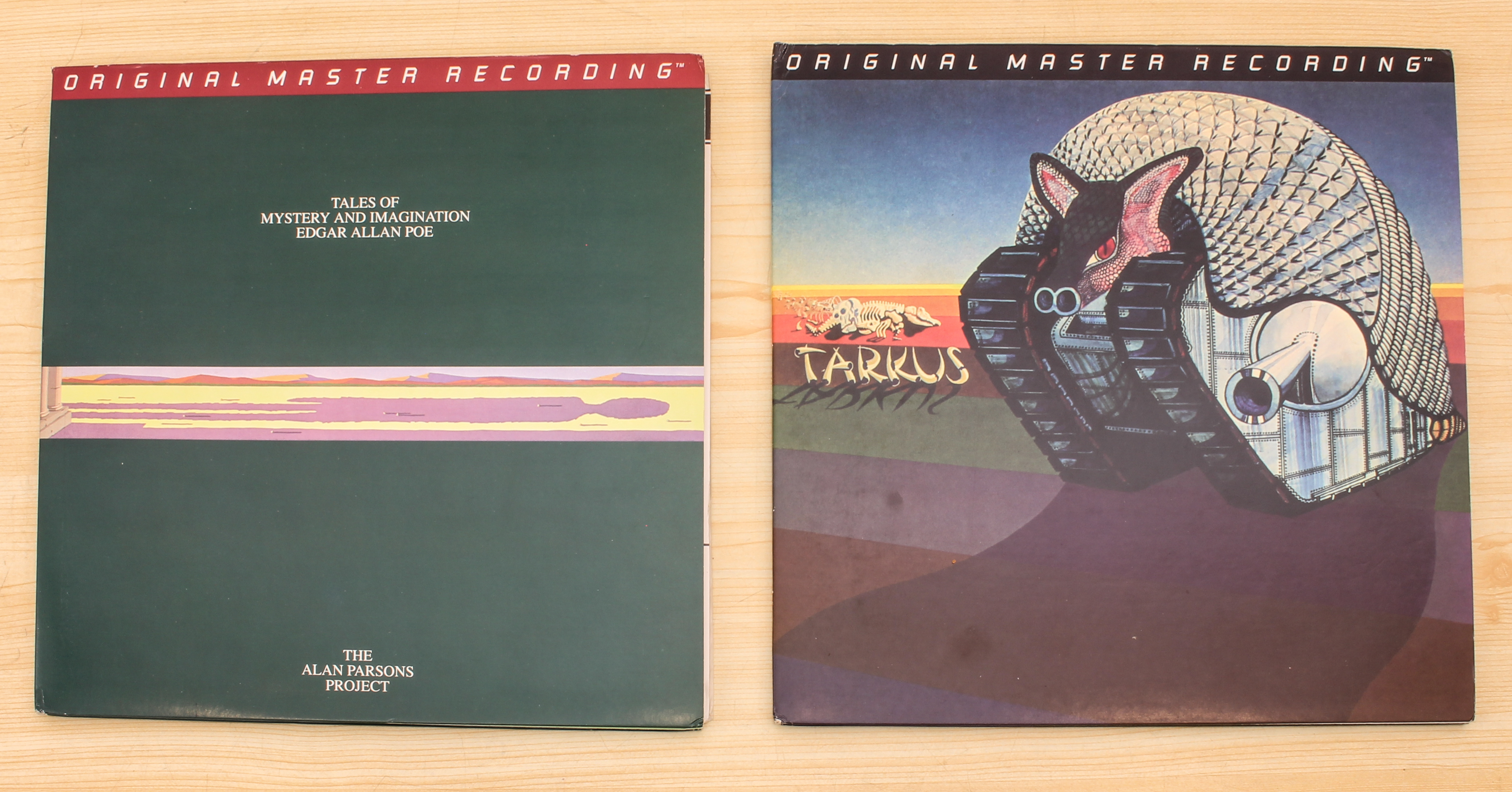 Two original master recording albums to include: Emerson, Lake & Palmer - Tarkus (MFSL 1-203); The - Image 2 of 3