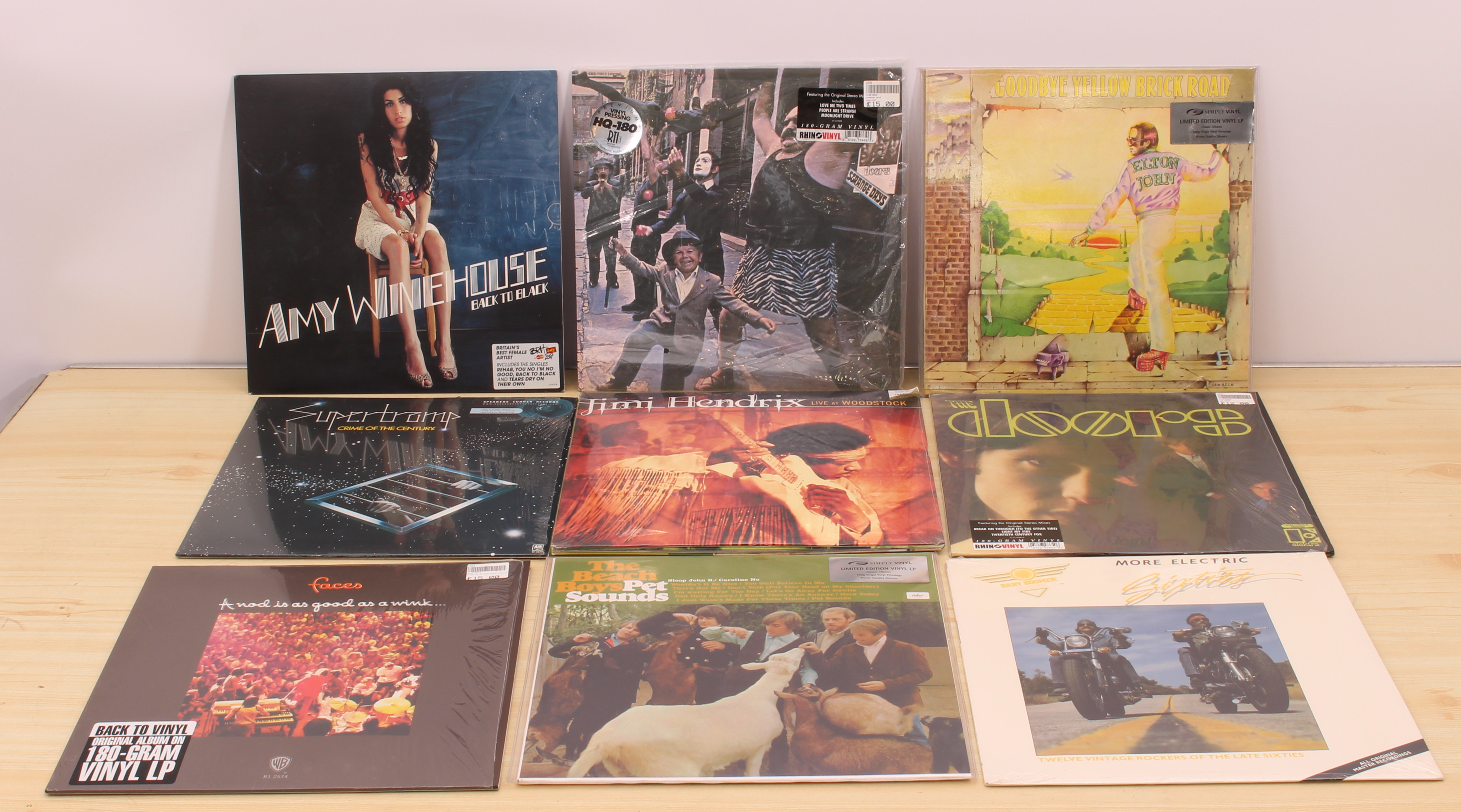 18 re-issue and sealed albums to include: Amy Winehouse; Elton John (Simply Vinyl sealed); - Bild 2 aus 4