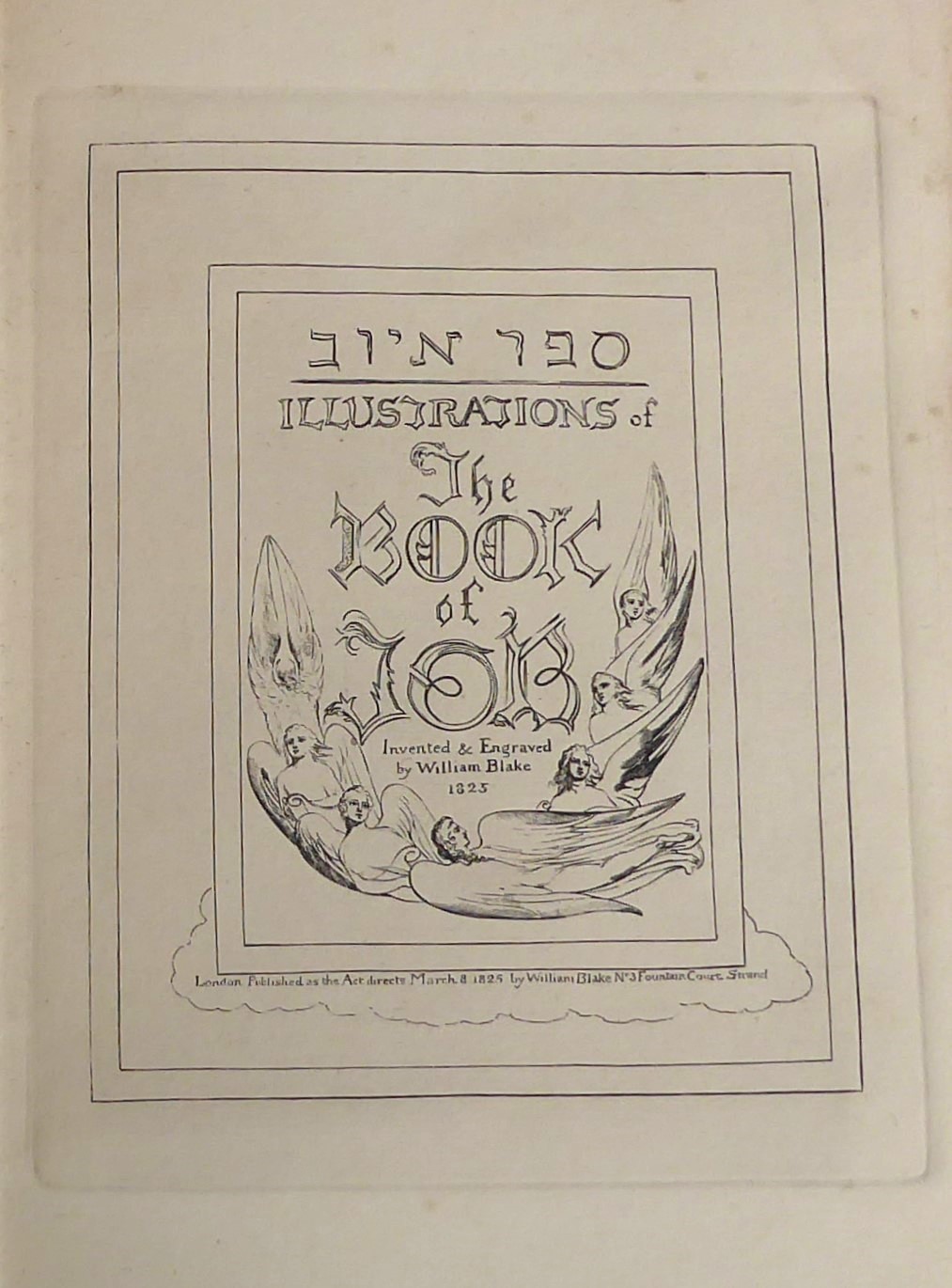 William Blake - Illustrations of the Book of Job (Methuen & Co., London, 1904)