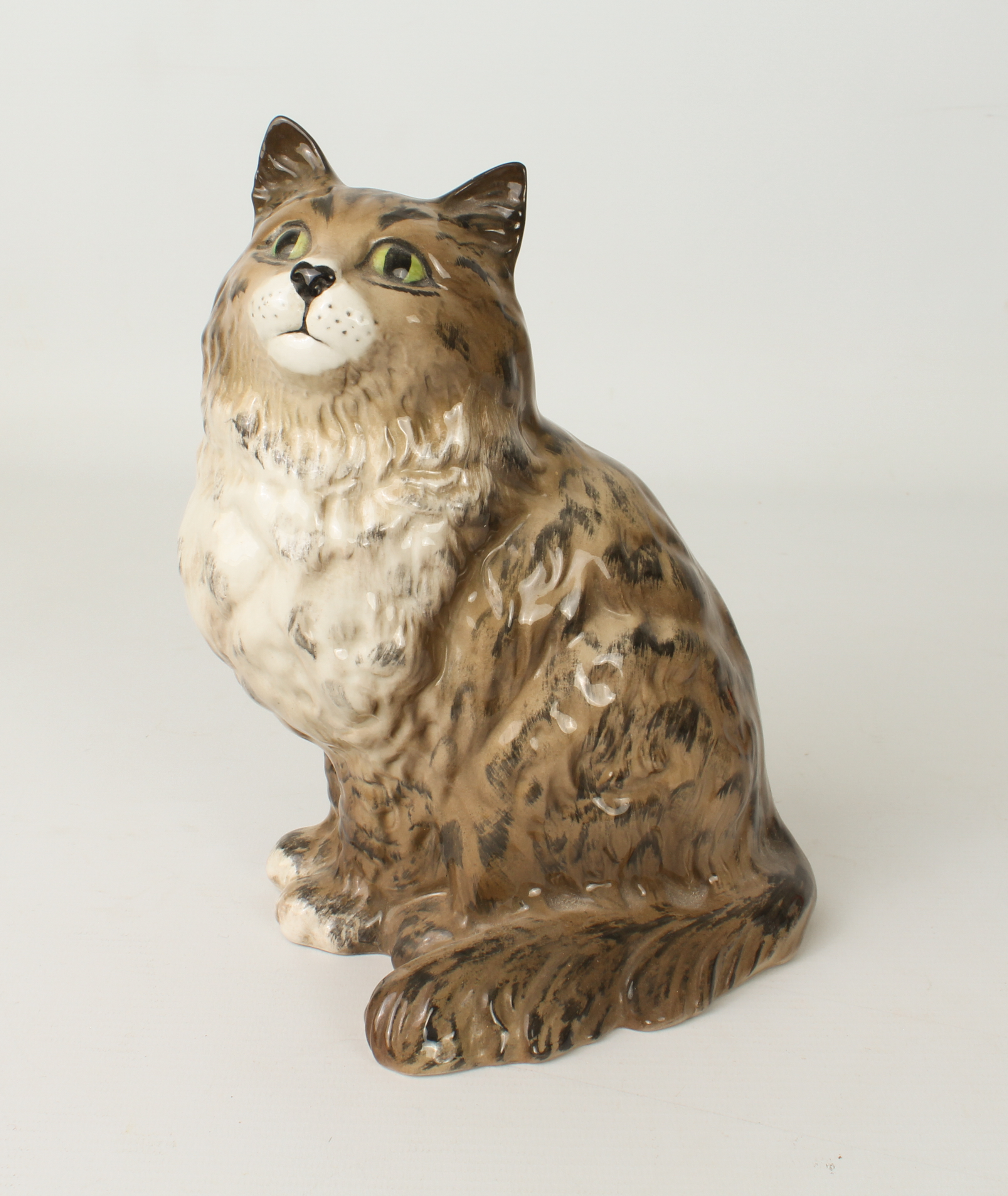 A mixed lot of five: 1. a Beswick 1867 seated Persian cat (20.5 cm high); 2. a miniature Coalport - Image 23 of 30