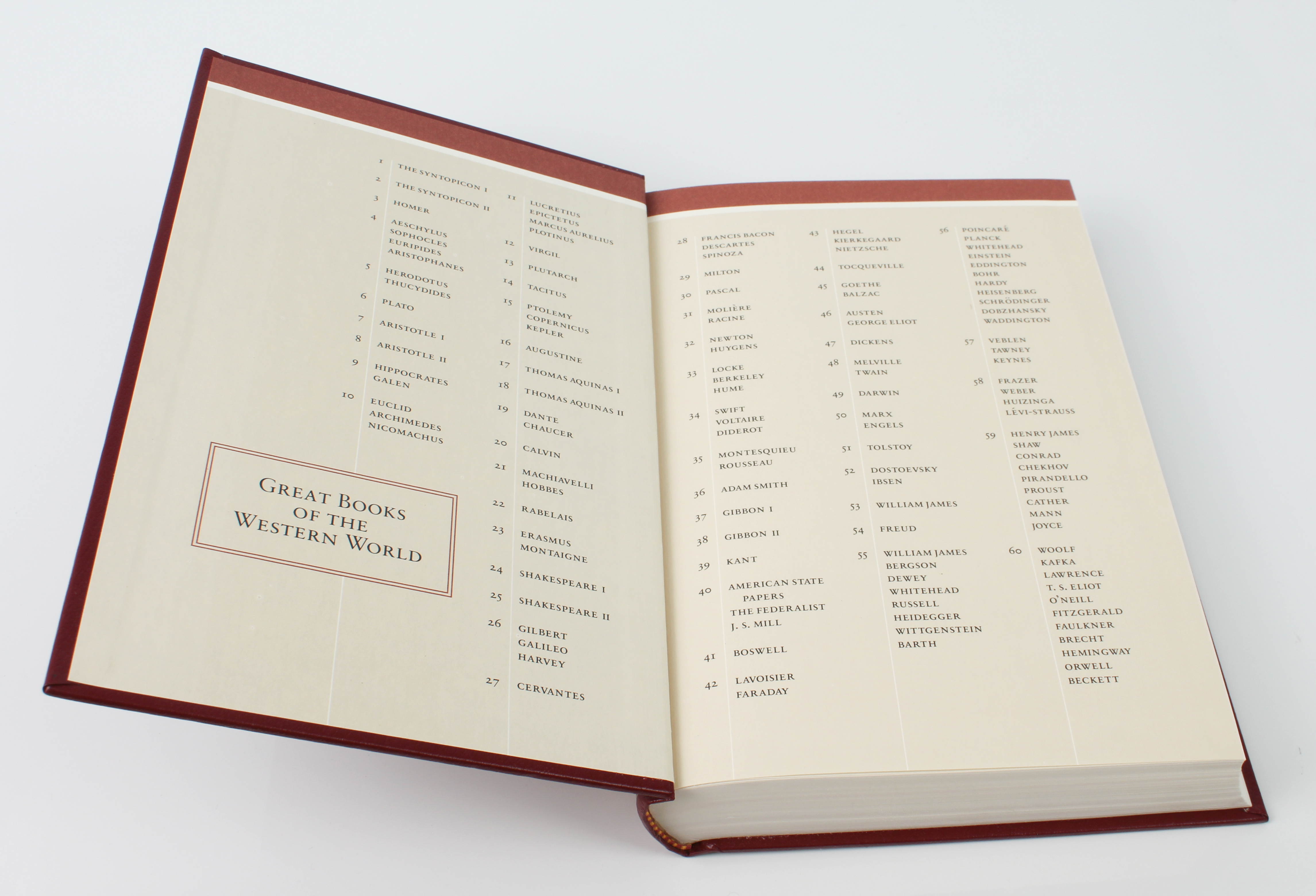 'Great Books of the Western World' - 60-volume set covering Homer to Beckett (Encyclopaedia - Bild 3 aus 11