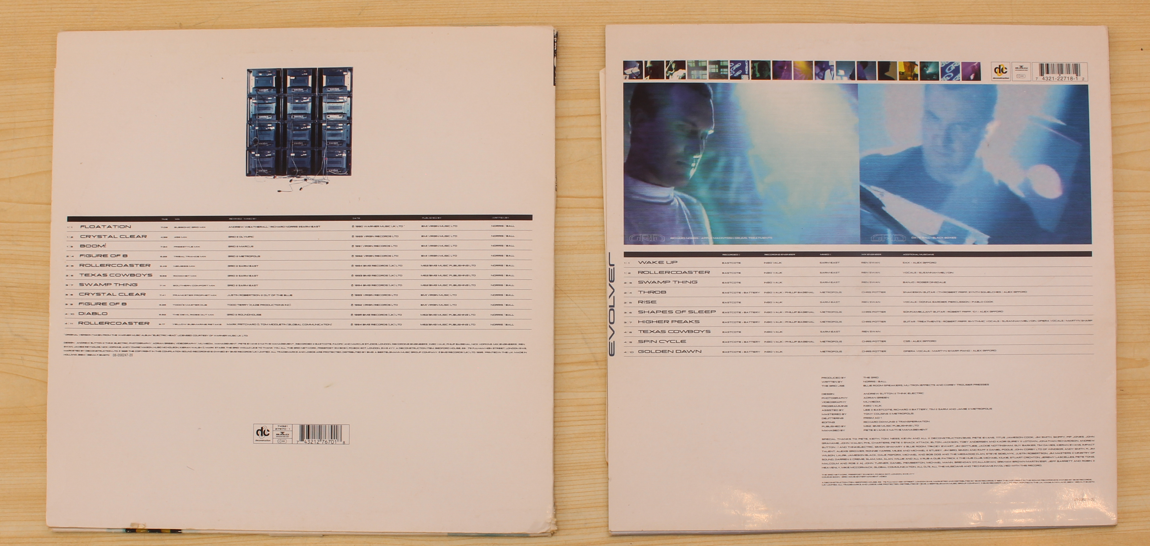 Two albums by The Grid: Music for Dancing (original UK 1995 double album Deconstruction Records - Image 2 of 11