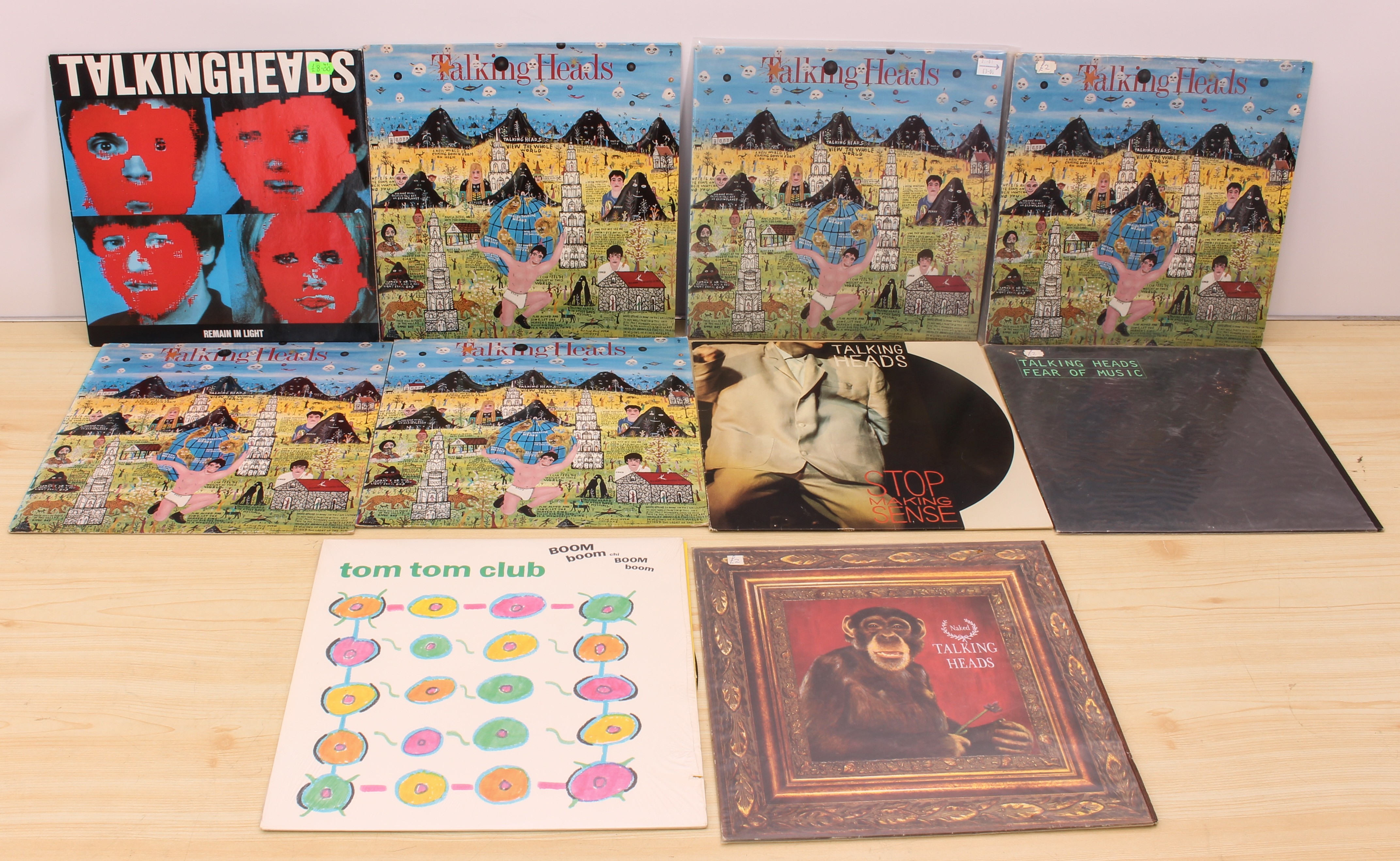 10 albums by Talking Heads and related to include: Remain in Light; Little Creatures x 5; Stop - Image 2 of 2