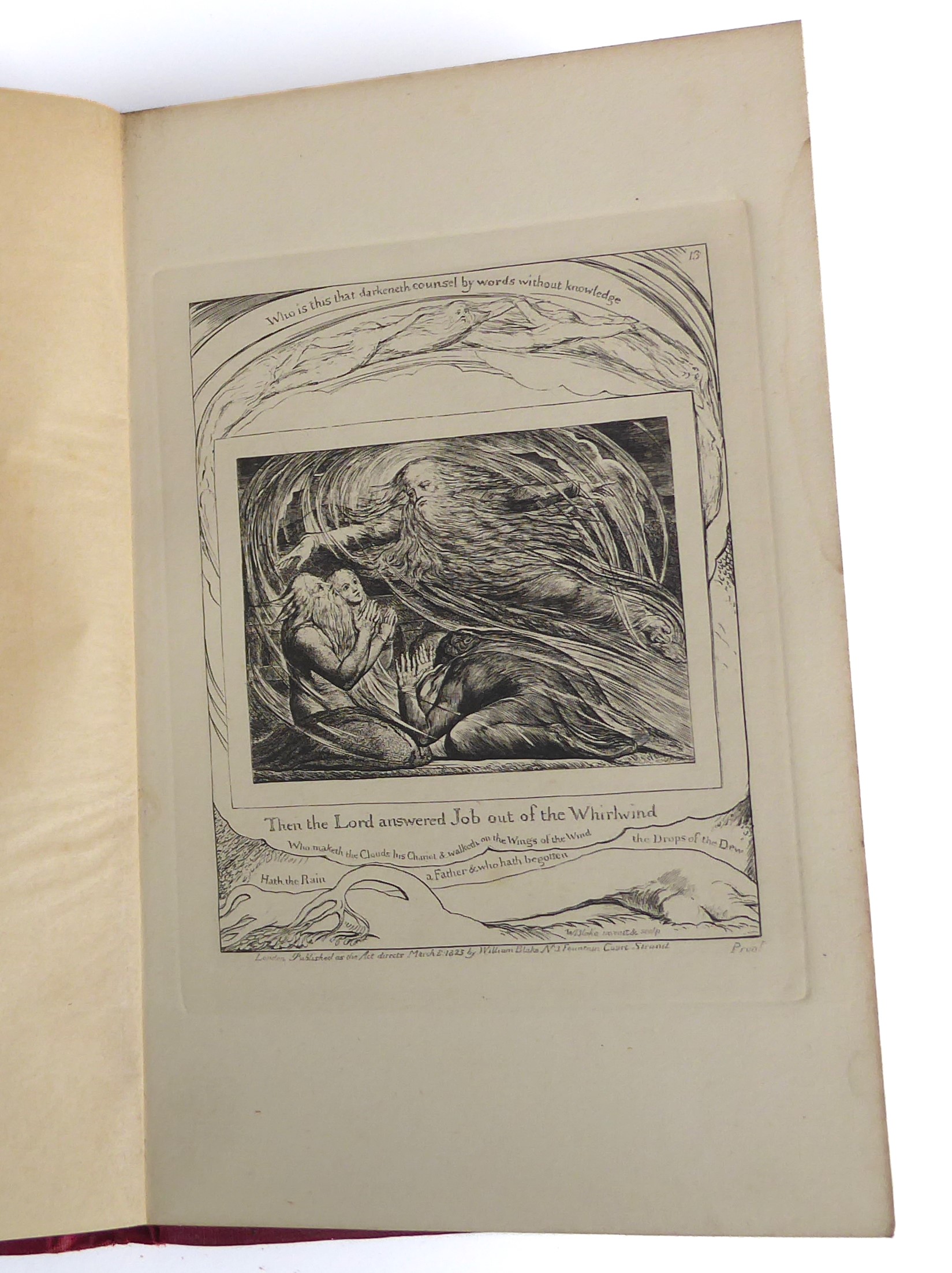 William Blake - Illustrations of the Book of Job (Methuen & Co., London, 1904) - Bild 5 aus 6