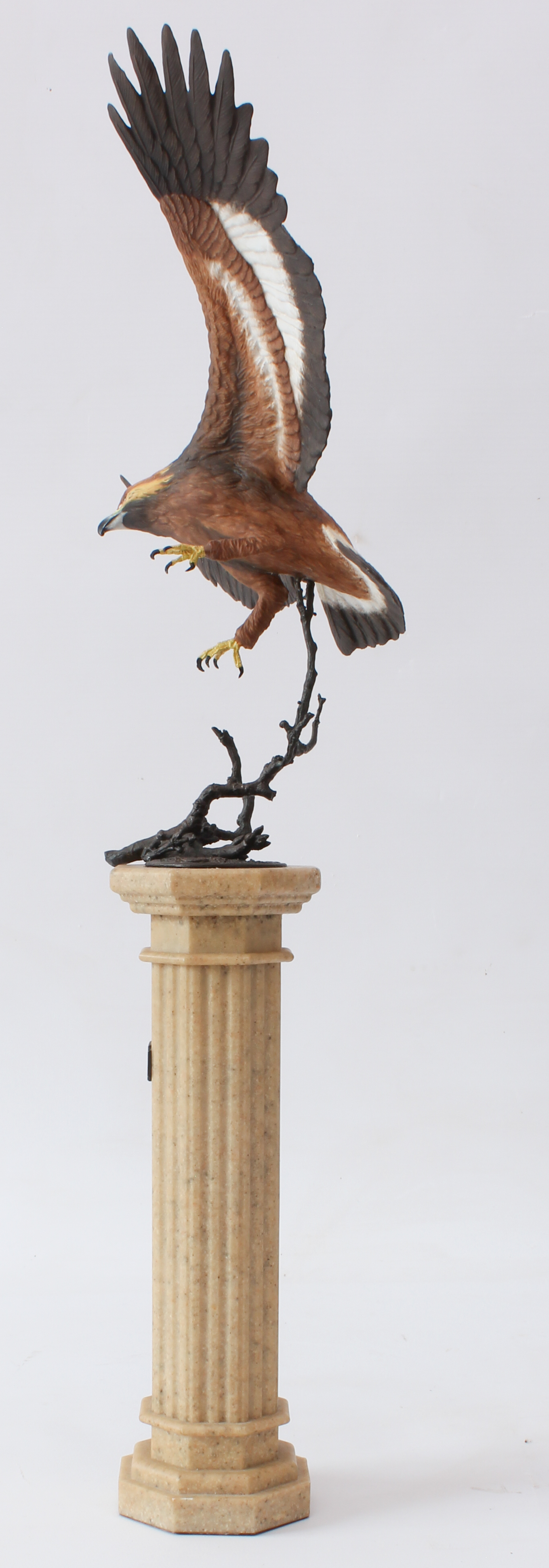 David Fryer Studios for Danbury Mint: a limited edition bronze, porcelain and resin model of a - Bild 2 aus 7