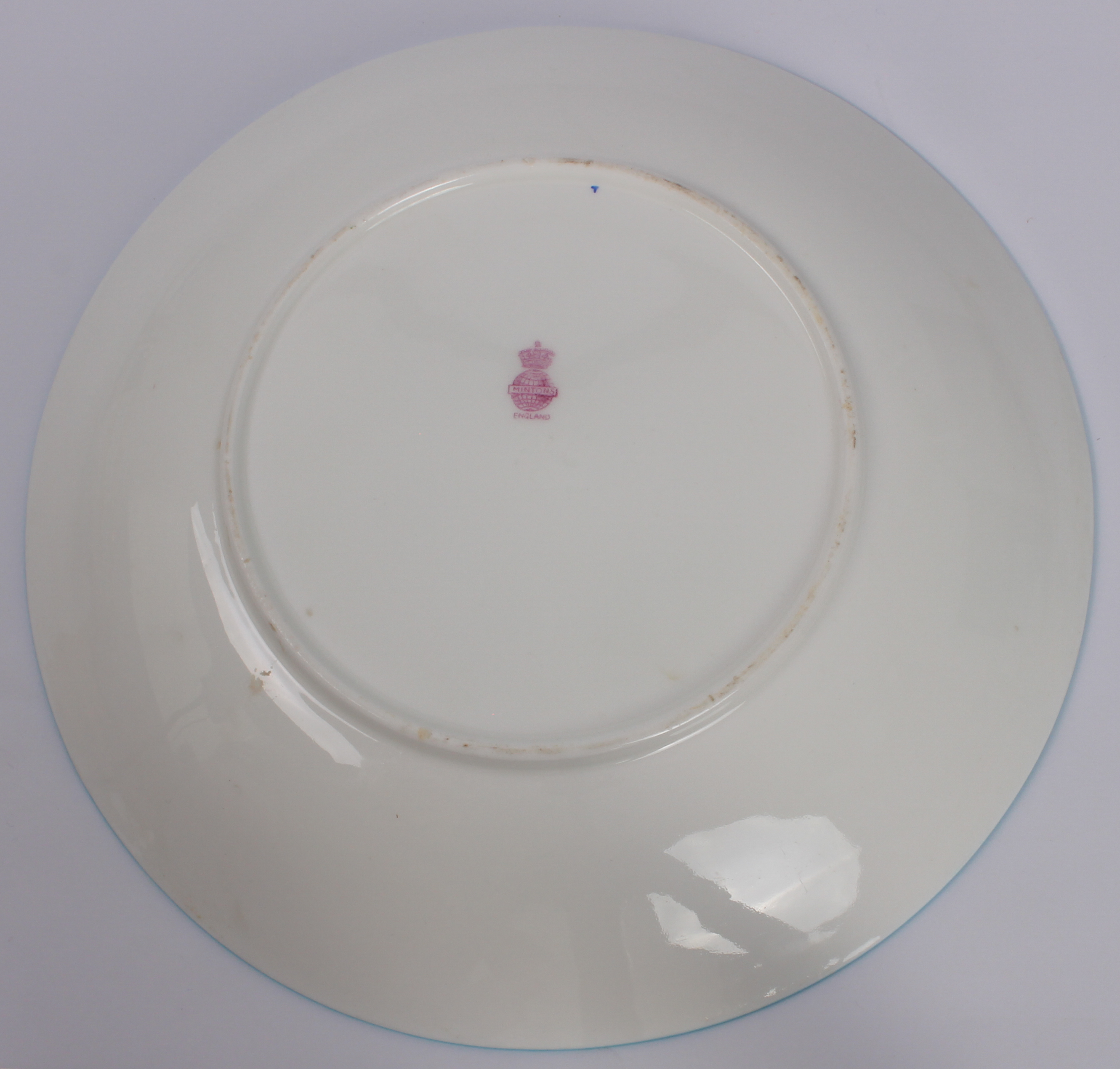 A small group of bone china and porcelain - comprising a graduated set of three A. Reynaud et Cie - Image 6 of 6