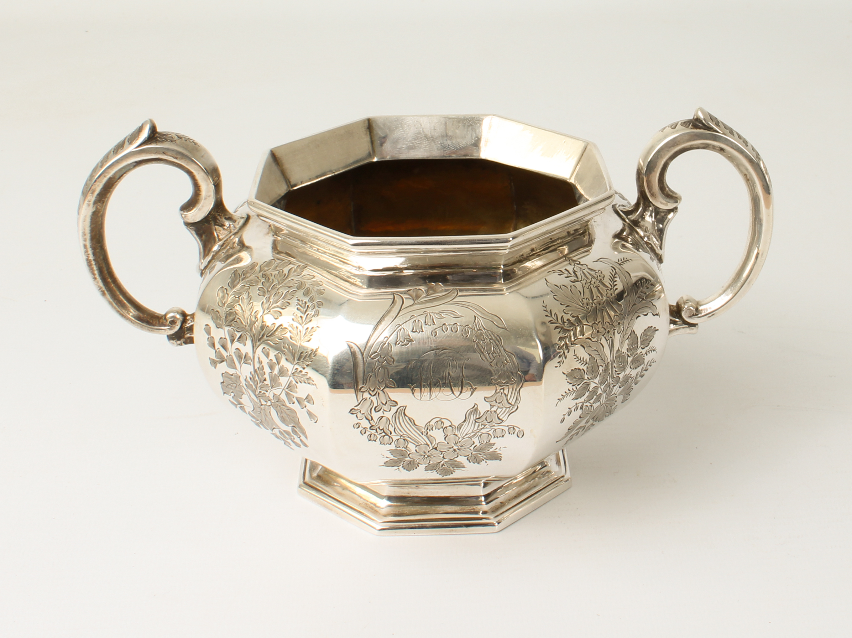 A Victorian silver four-piece tea and coffee service - Goldsmiths Alliance Ltd (Samuel Smily), - Bild 7 aus 19