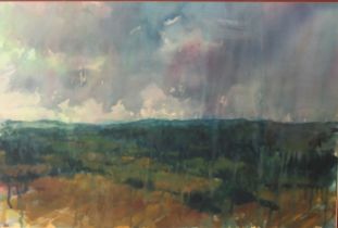 Michael Mattingley (British, contemporary) Approaching Storm watercolour, signed lower left 19¾ x 28