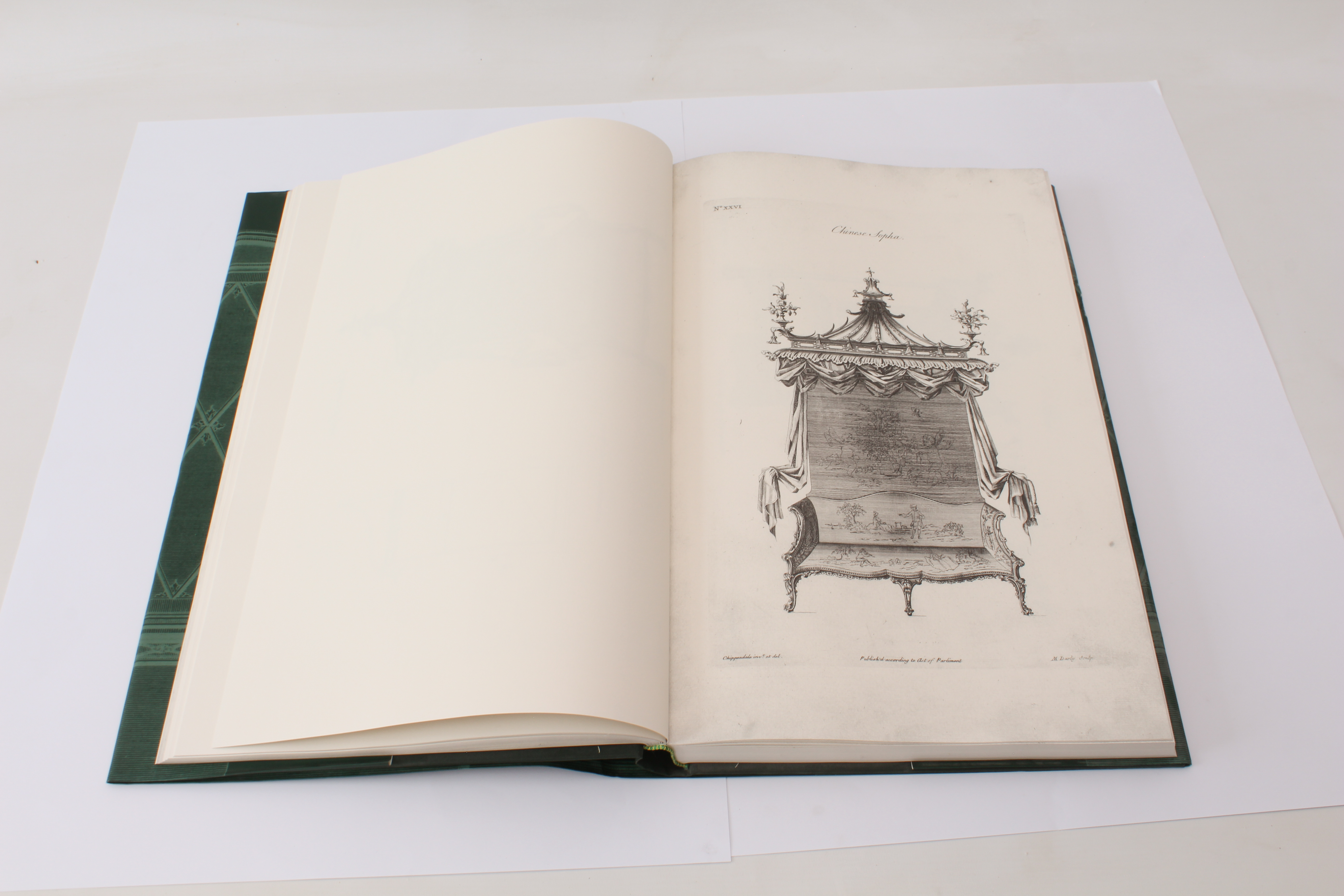 The 250th anniversary facsimile edition of Thomas Chippendale's 'The Gentleman and Cabinet Maker's - Image 8 of 11