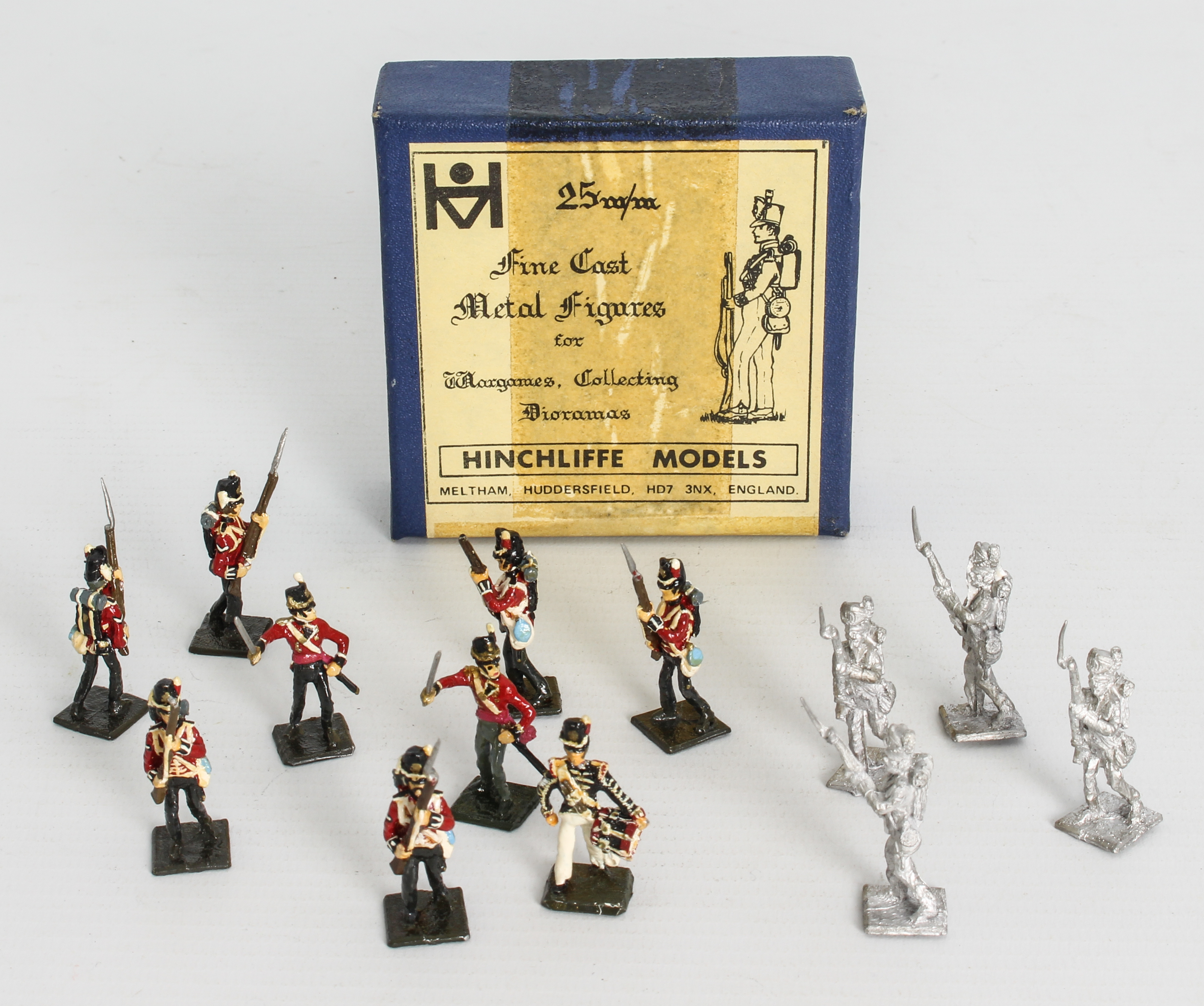 A collection of Hinchliffe Models 25mm Napoleonic era soldiers - for use in wargaming or dioramas, - Image 2 of 2