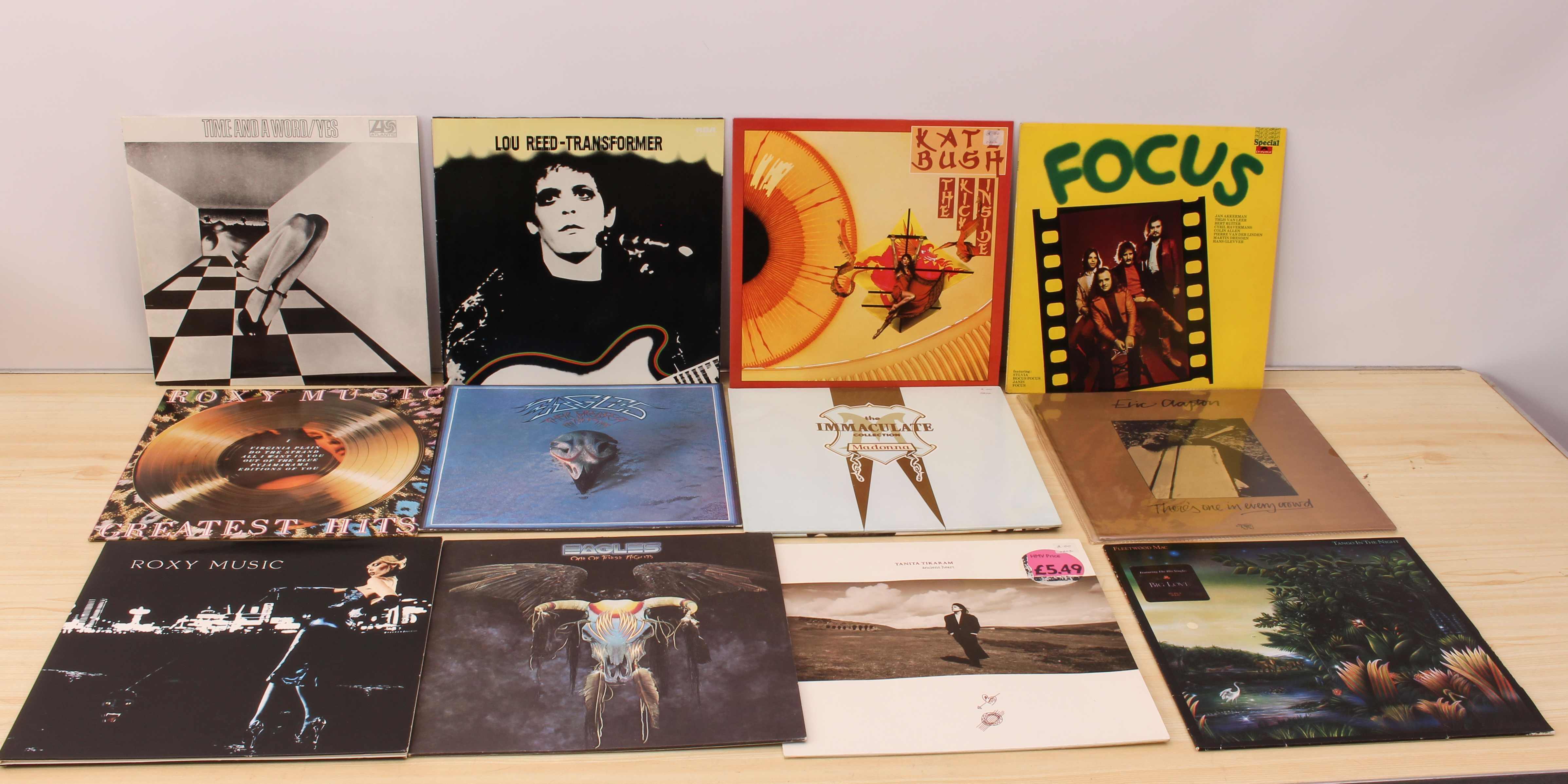 60 Rock and Pop albums and boxed sets to include: Lou Reed; Yes; Kate Bush; Focus; Roxy Music; - Bild 2 aus 6