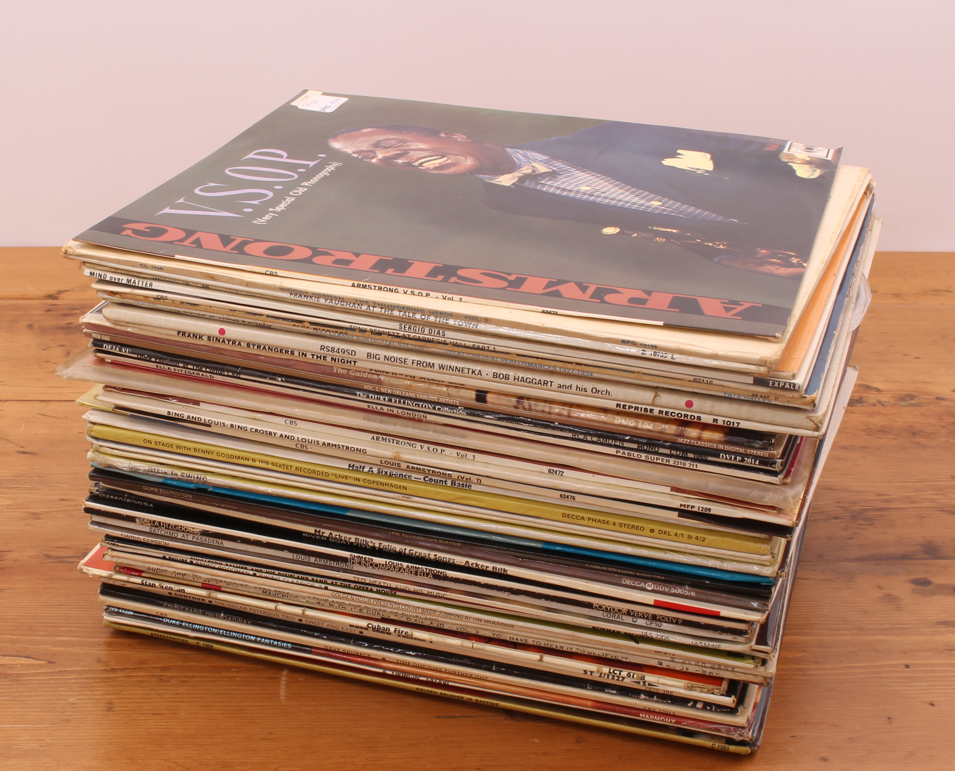 Over 120 Jazz albums to include: Woody Herman; Louis Armstrong; Ella Fitzgerald; Duke Ellington; - Image 3 of 5