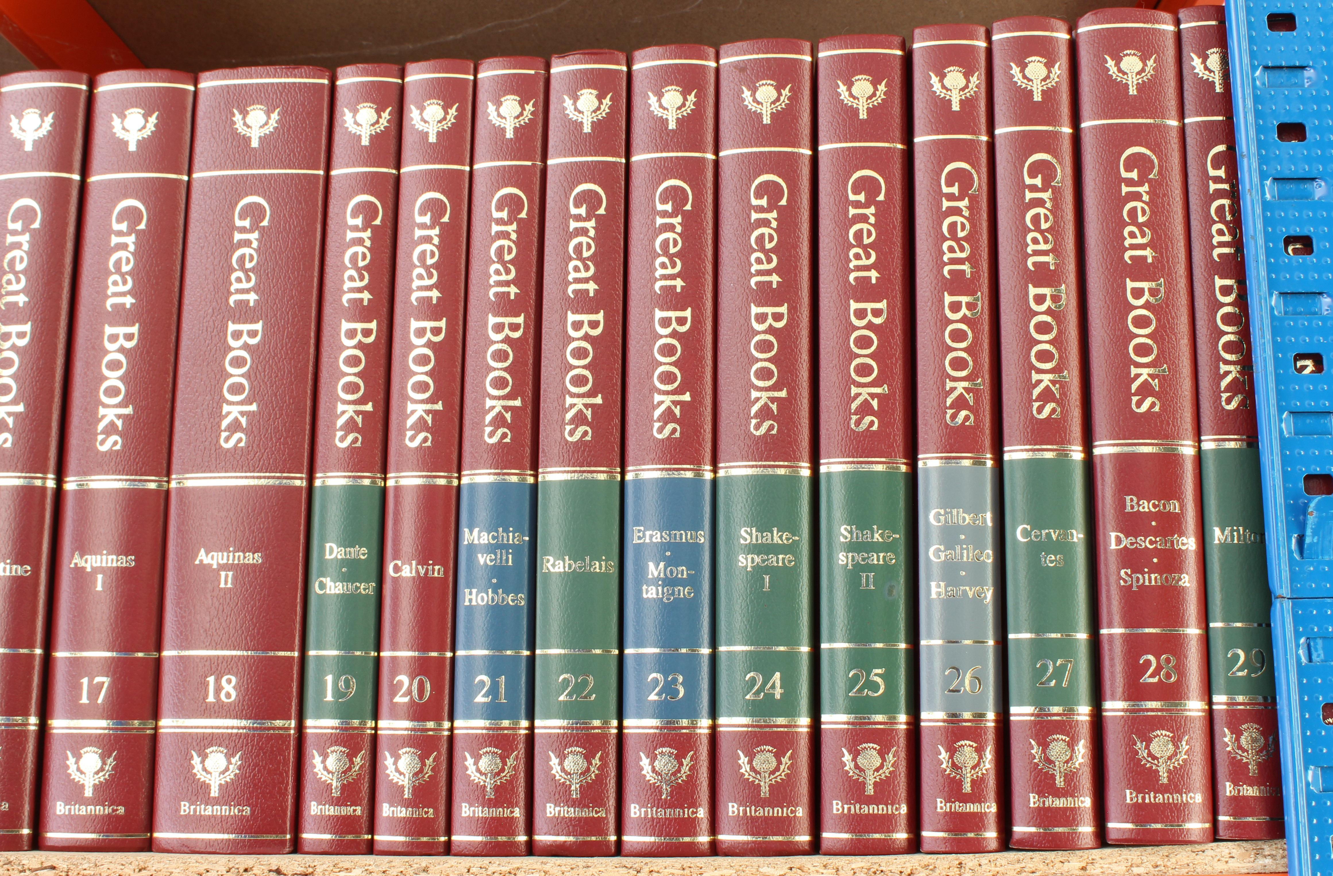 'Great Books of the Western World' - 60-volume set covering Homer to Beckett (Encyclopaedia - Bild 9 aus 11