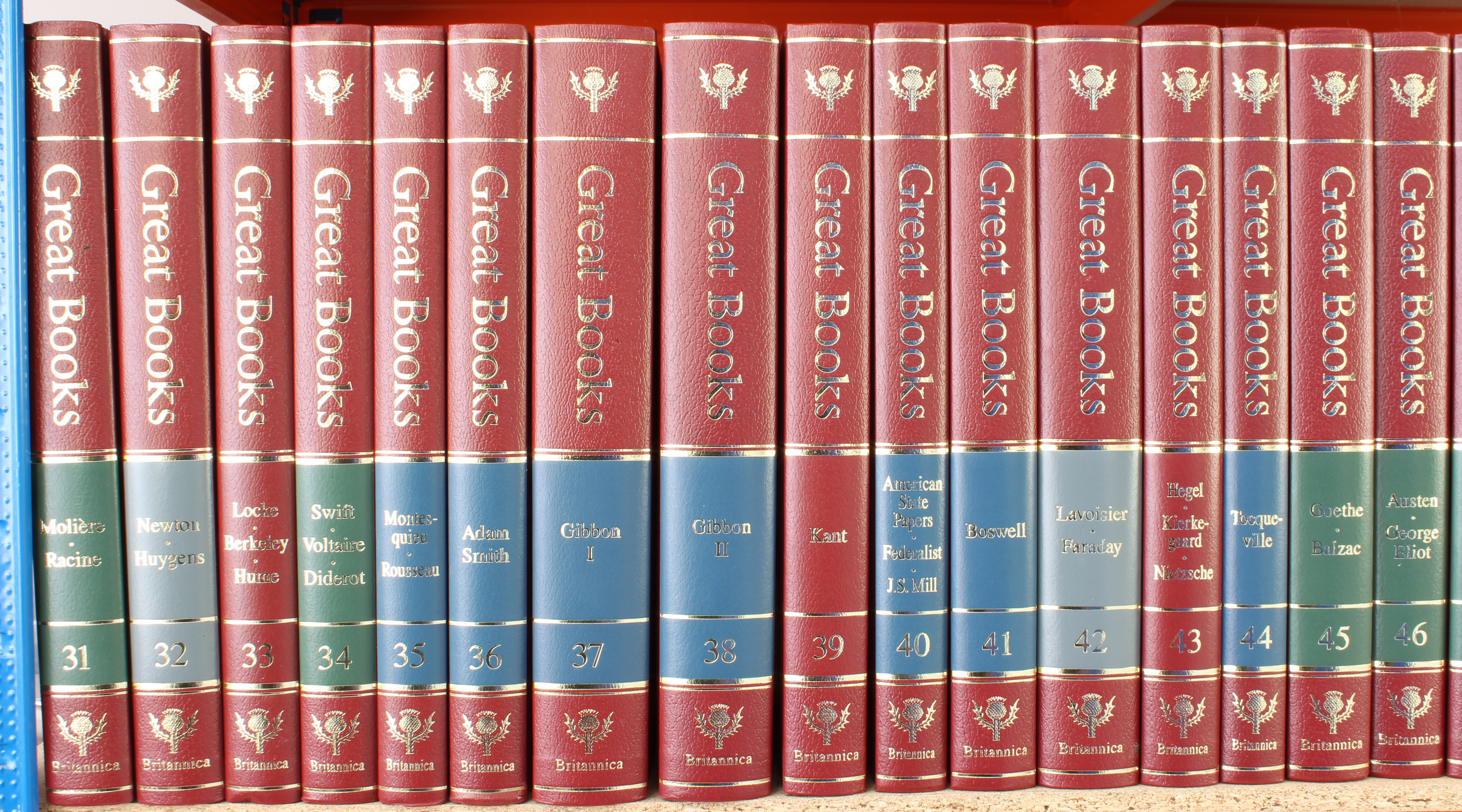 'Great Books of the Western World' - 60-volume set covering Homer to Beckett (Encyclopaedia - Image 10 of 11