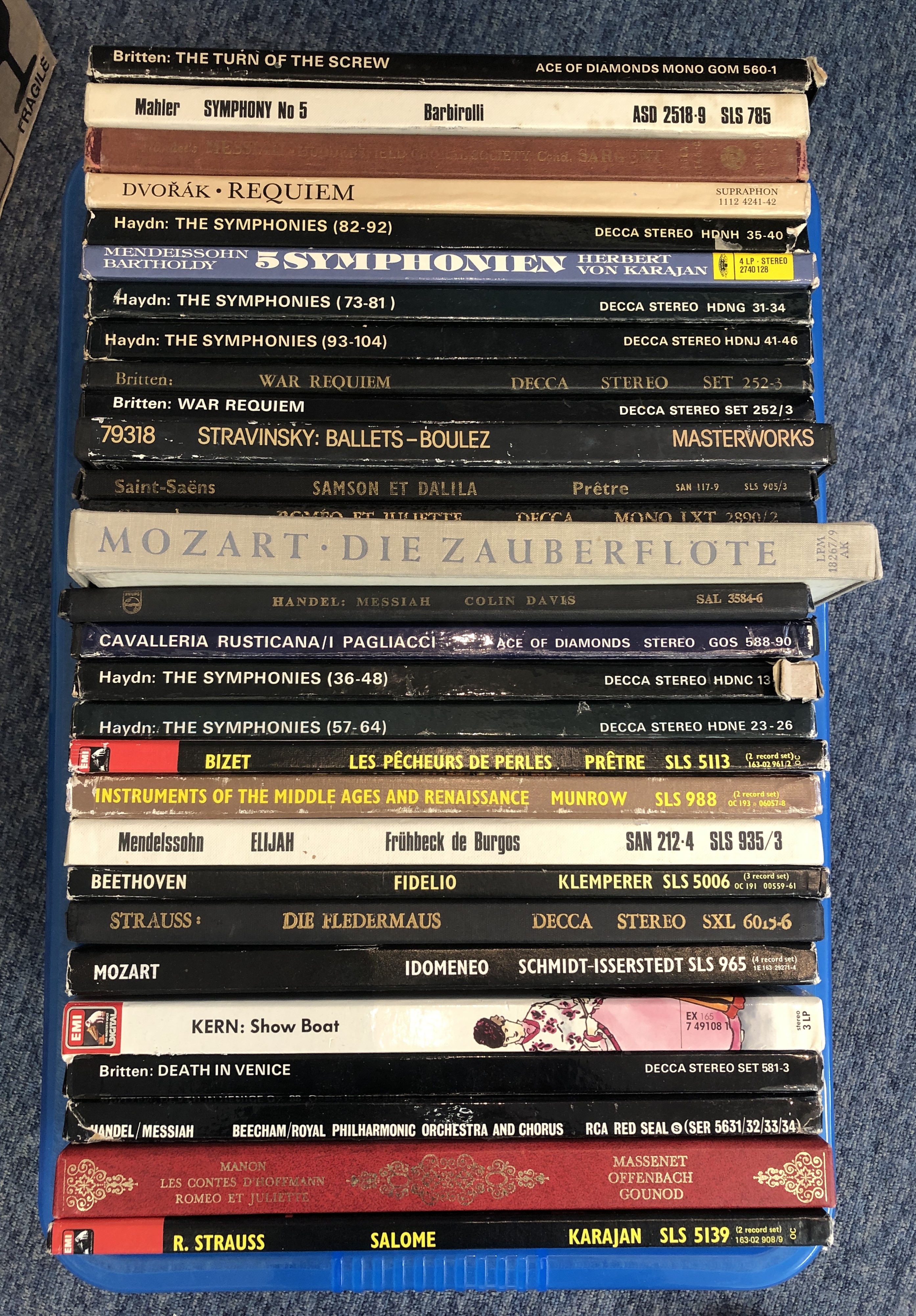 Approx. 100 Classical box sets with many stereo examples. Condition: VG+ overall with many higher - Bild 6 aus 6