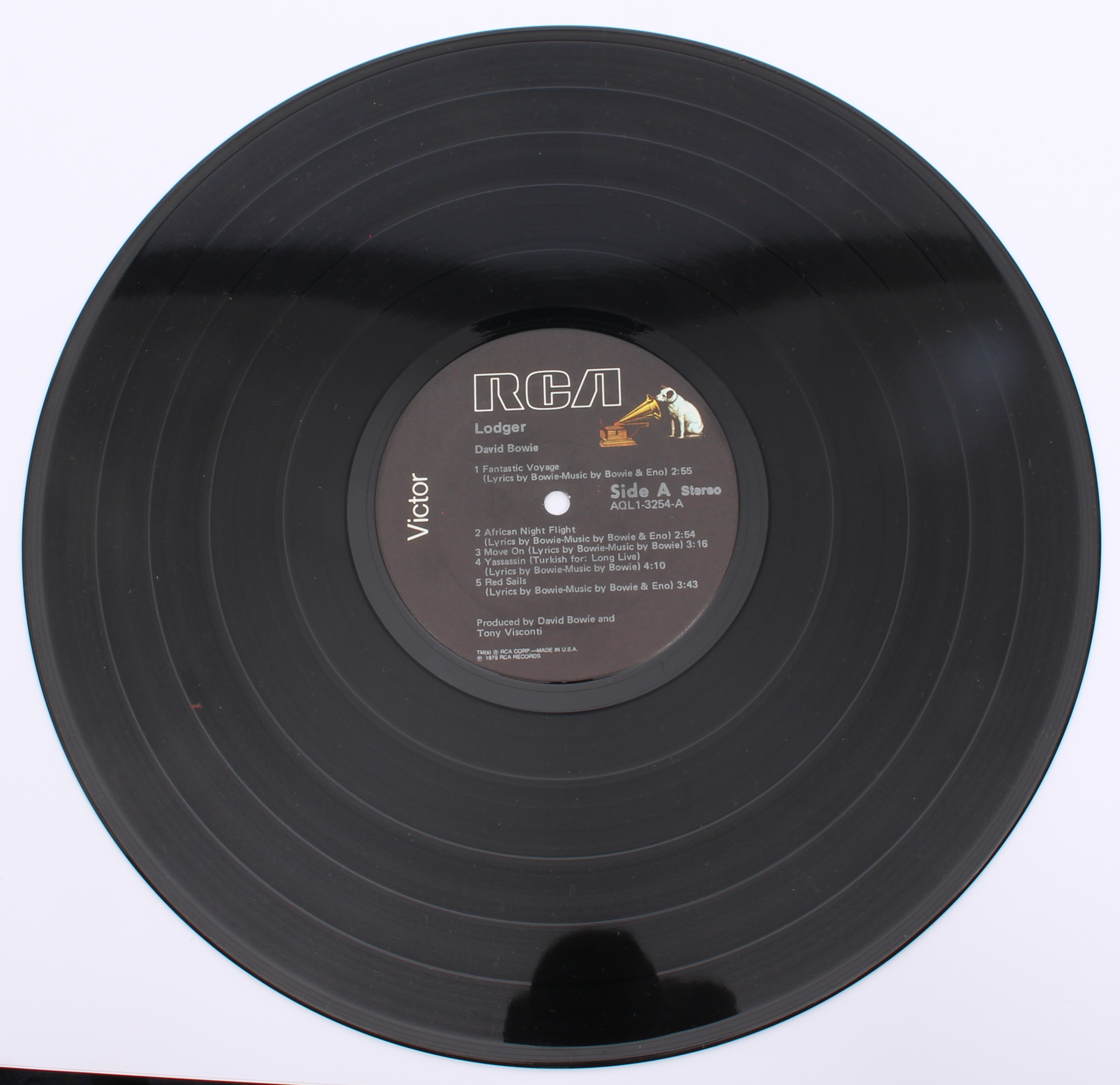 Vinyl / Autographs - David Bowie - Lodger. Original UK album pressing signed on the front by Brian - Bild 4 aus 5