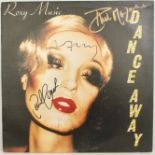 Vinyl / Autograph - Roxy Music - Dance Away. Original US 1st pressing 12” signed to the front by