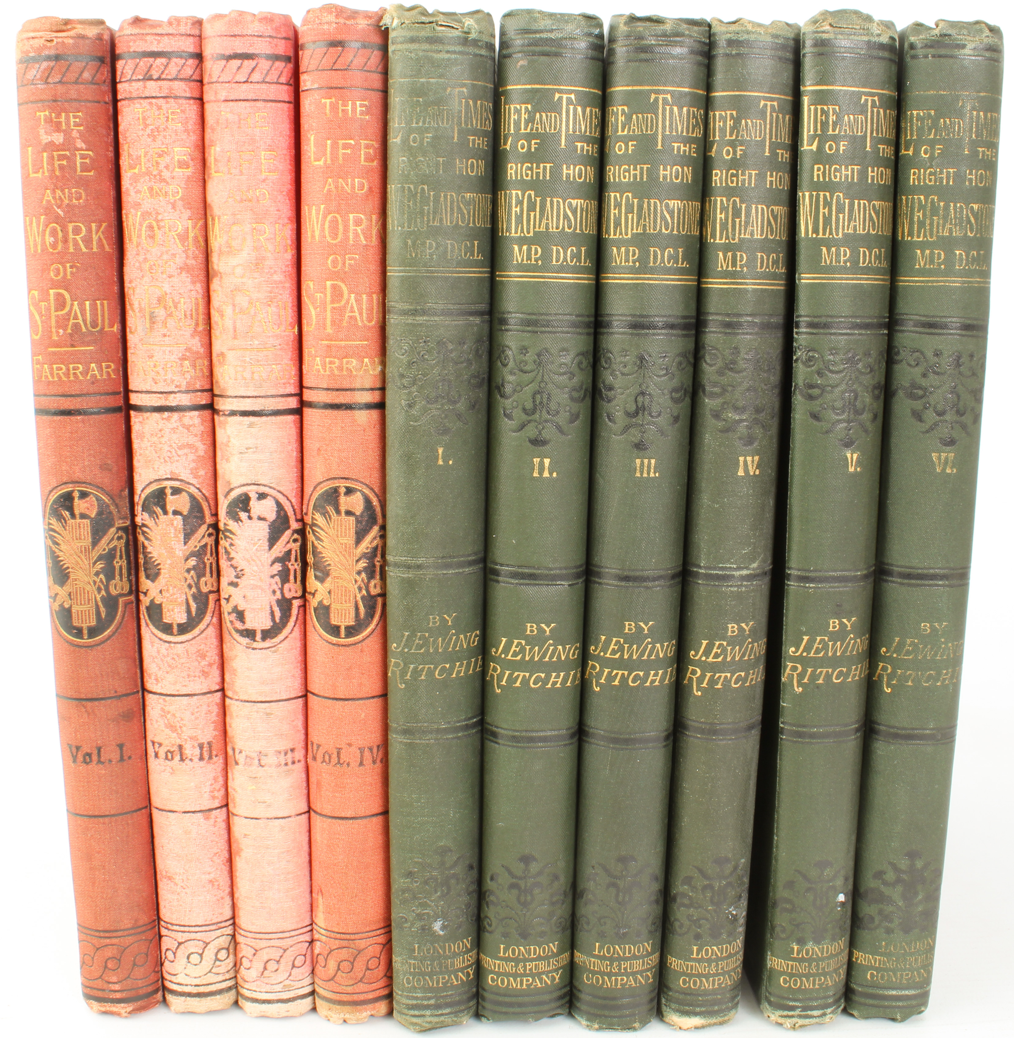 Two biographical sets and sixteen Thames & Hudson presentation volumes: 1. J. Ewing Ritchie - 'The - Bild 10 aus 20