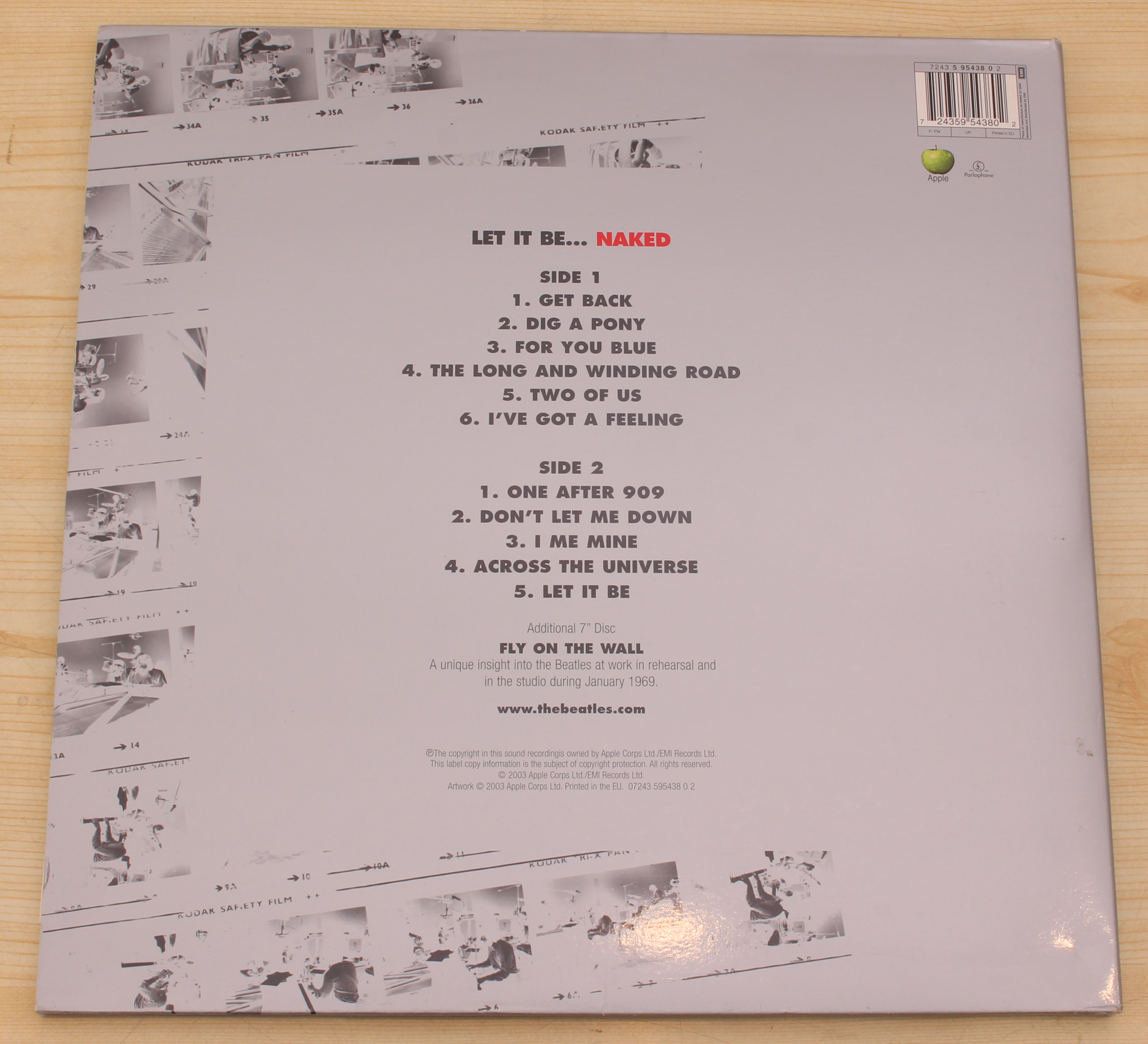 The Beatles - Let It Be ... Naked (Original UK 2003 album including limited edition 7" single and - Image 3 of 3