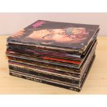 49 Heavy Metal/Hard Rock albums, one box set and one 12" to include: Anthrax; Iron Maiden; Motley