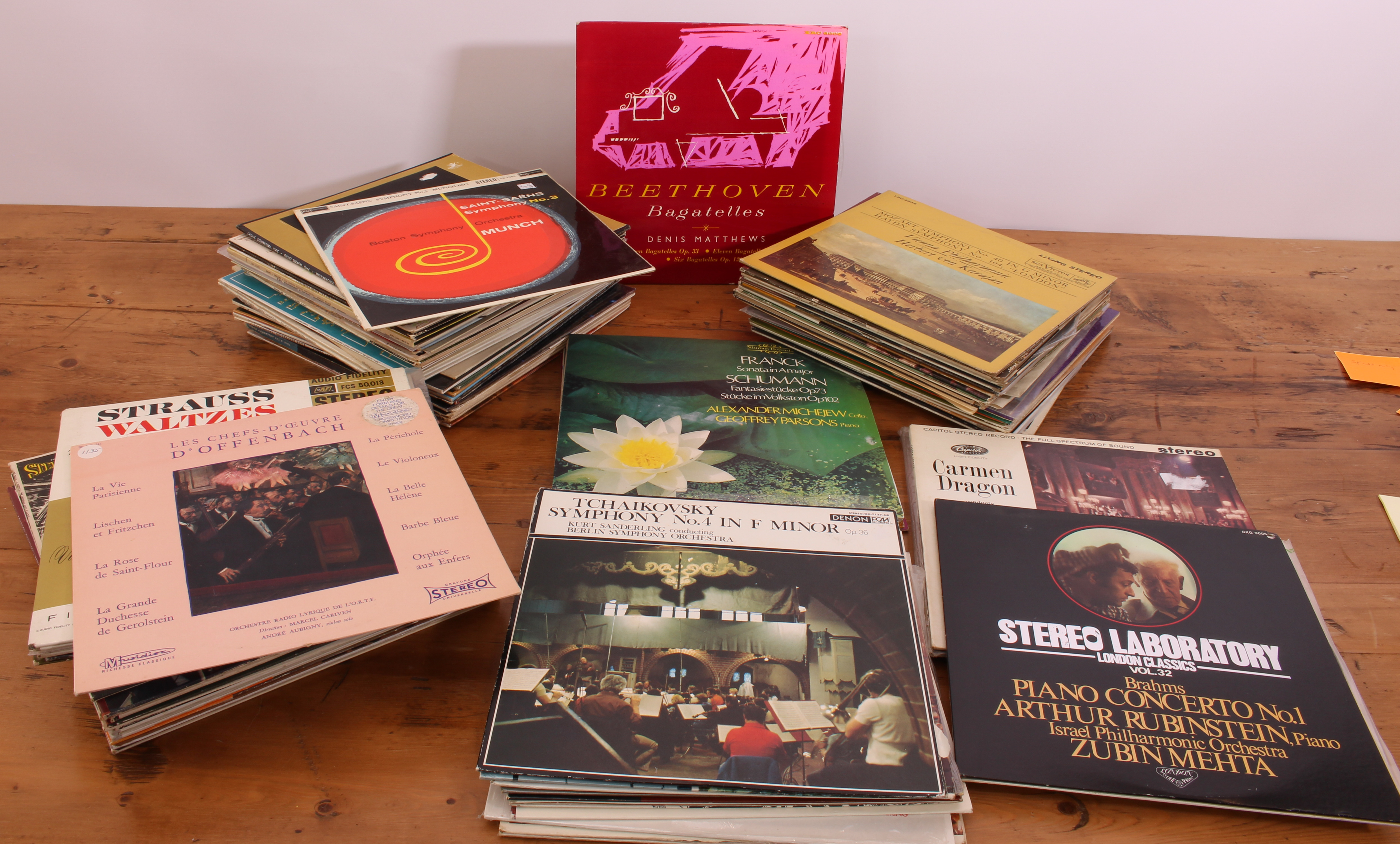 Approx 80 all stereo Classical records including foreign pressings (Japanese, USA German, French