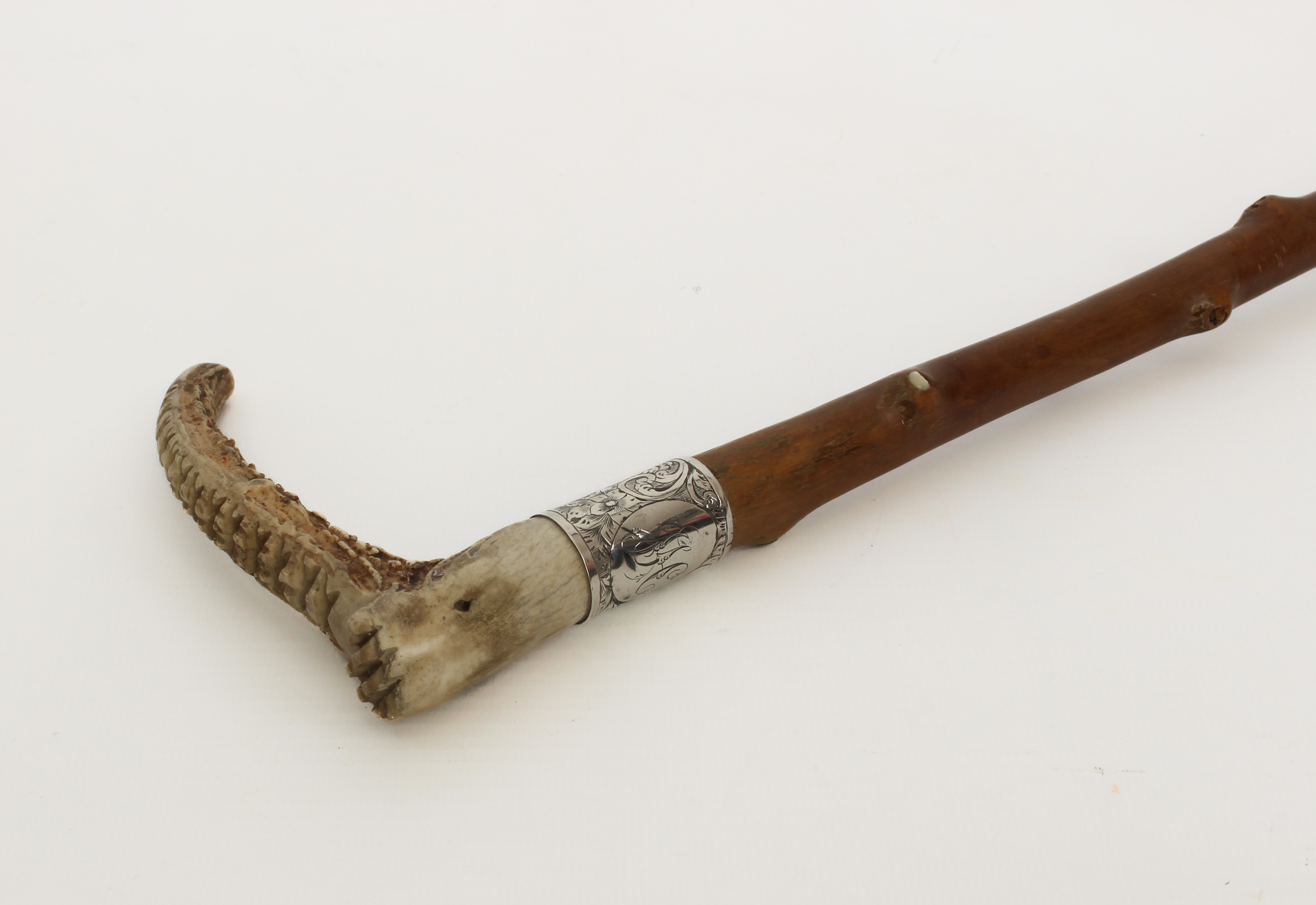 A Victorian/Edwardian horse riding crop. - Image 3 of 3