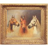 after Susan Crawford (British, b.1941) 'We Three Kings' (Arkle, Red Rum and Desert Orchid) giclee