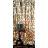 A pair of handmade, frilled curtains in Seville by Rawdondale Design: rufflette heading,