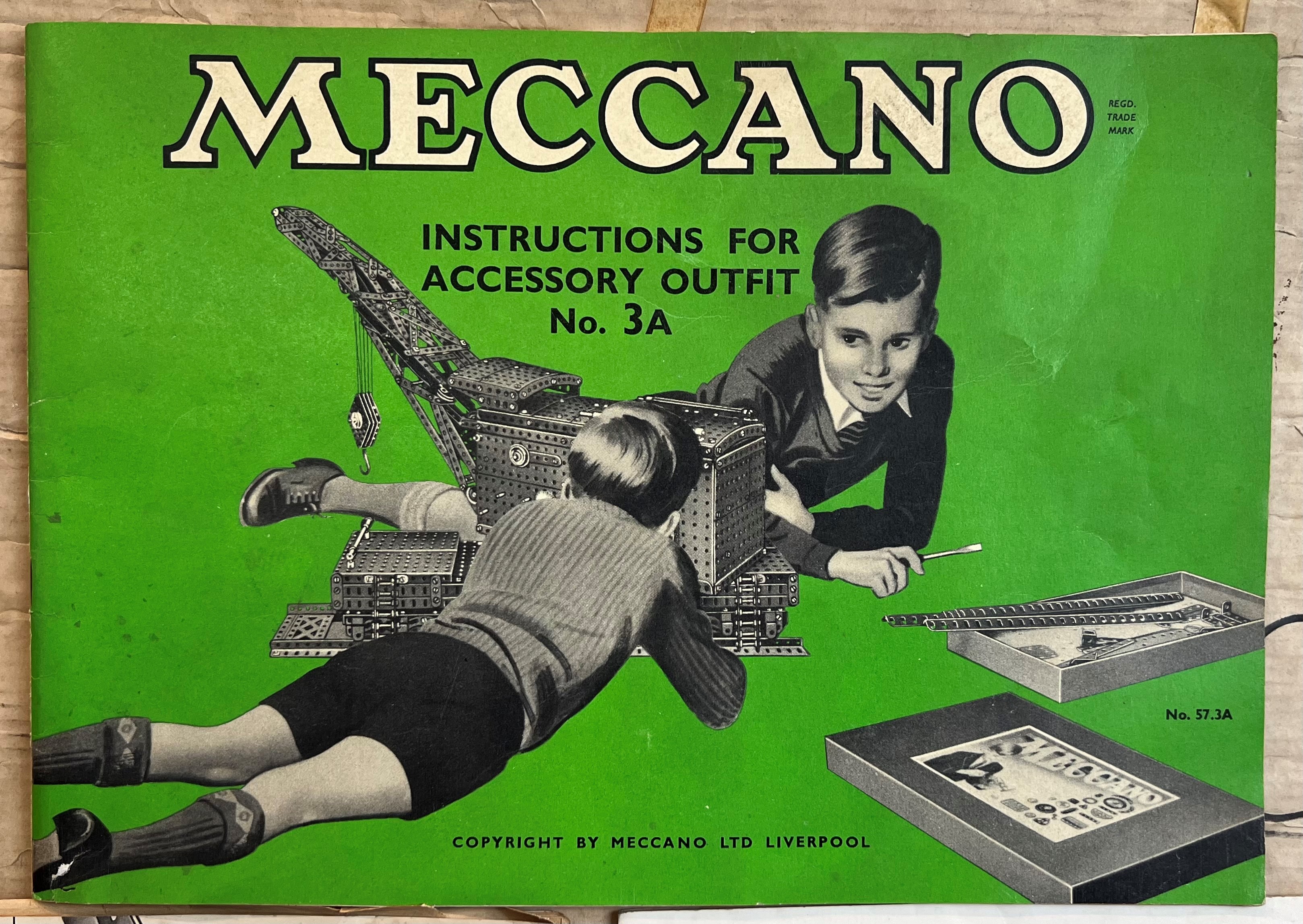 A 1960s Meccano set - Site Engineering Set 5, part-complete, with polystyrene tray, no lid, with - Bild 5 aus 5