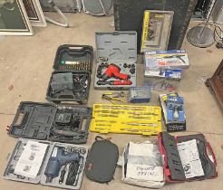 POWER CRAFT AIR SPEED SAW, AIR WRENCH, DRILL BITS,