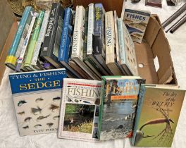 FISHING RELATED BOOKS TO INCLUDE THE COMPLETE BOOK OF FLY FISHING, SCOTTISH FISHING BOOK,