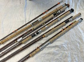 HARDY FIBALITE SPIN 7/8 260 CM 2 PIECE ROD, HARDY #10 9'3" 2 PIECE ROD,