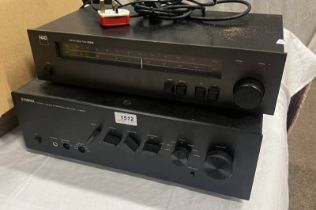 YAMAHA NATURAL SOUND INTEGRATED AMPLIFIER A-5500 AND A NAD AM/FM STEREO TUNER 4020 A -2-