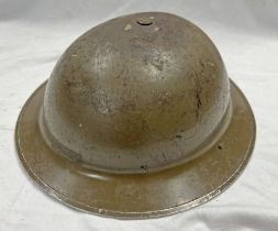 WW2 1938 BRITISH BRODIE HELMET WITH LINER DATED 1938