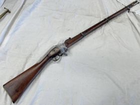 ENFIELD PERCUSSION THREE BAND SERVICE RIFLE .