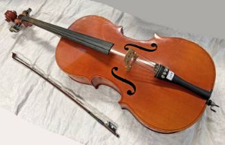 BOOSEY & HAWKES EXCELSIOR 3/4 CELLO WITH 68.