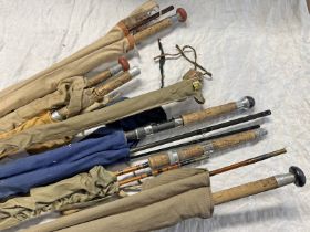 FUJI FPS-18 ROD IN BAG, JS SHARPE, ABERDEEN SCOTTIE ROD IN BAG, WONDEROD 2 PIECE ROD IN BAG,