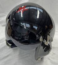 COPY OF A CHINESE MIG AIR FORCE FIGHTER PILOT HELMET