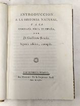 INTRODUCTION A LA HISTORIA NATURAL, Y A LA GEOGRAFIA FISCIA DE ESPANA BY D GUILLERMO BOWLES,