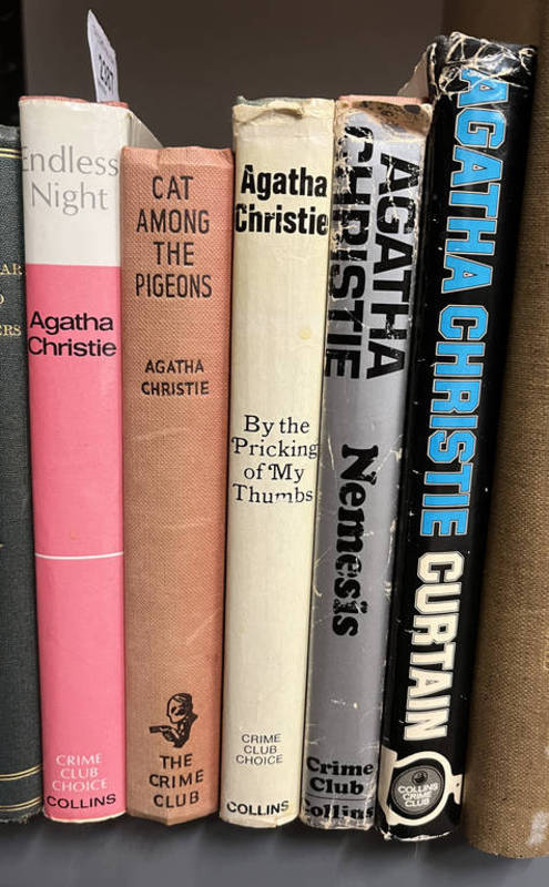 VARIOUS AGATHA CHRISTIE NOVELS TO INCLUDE TITLES SUCH AS ENDLESS NIGHT -1967,