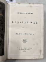 PICTORIAL HISTORY OF THE RUSSIAN WAR, 1854-5-6, WITH MAPS, PLANS & WOOD ENGRAVINGS,