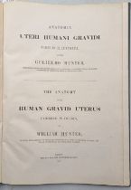 THE ANATOMY OF THE HUMAN GRAVID UTERUS EXHIBITED IN FIGURES BY WILLIAM HUNTER - 1851