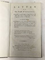 LETTER TO THE PEOPLE OF LAURENCEKIRK, ON OCCASION OF PRESENTING THE KING'S CHARTER,