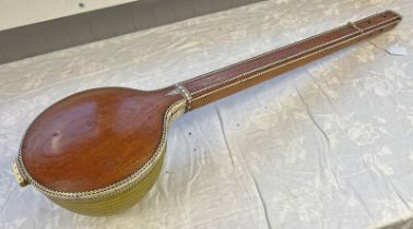 INDIAN TANPURA WITH COMPOSITE INLAY - 96 CM