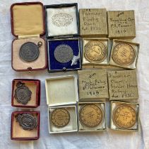 MEDALS / MEDALLIONS TO THE FORMER FAMILY FROM 1936 TO INCLUDE ROYAL LIFE SAVING SOCIETY AWARDED TO