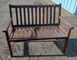 WOODEN GARDEN BENCH