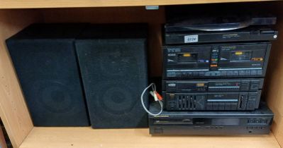 MARANTZ STEREO SYSTEM & PAIR OF SPEAKERS