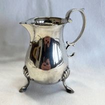 SILVER CREAM JUG,